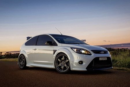 Frozen White Mk2 Focus RS - @outback_rs
